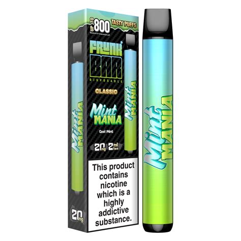 Best Mint Disposable Vape - FRUNK BAR