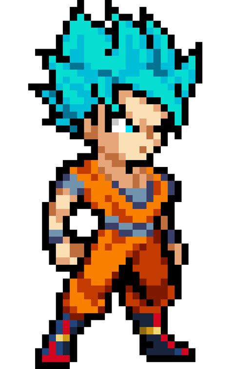 Goku Pixel Art Png Transparent Png Kindpng | Images and Photos finder