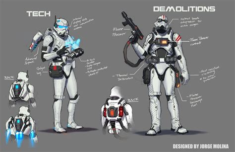 Hi all! Here's a look at some more of the character designs for the new elite Stormtroopers for ...