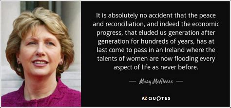 TOP 7 QUOTES BY MARY MCALEESE | A-Z Quotes