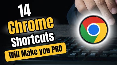 14 AMAZING Google Chrome Shortcuts that will make your PRO! - YouTube