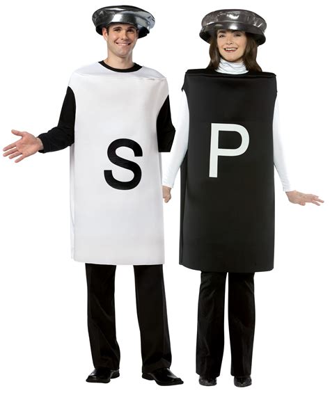 Salt and Pepper Costumes | Couples Costume | Rasta Imposta