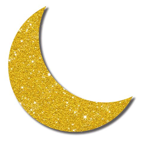 Ramadan Eid Hd Transparent, Eid Ramadan Moon Golden Glitter, Eid ...