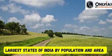 Largest States of India and Smallest States of India by Population and ...