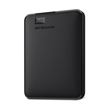 WD Elements 1TB Portable External Hard Drive (Black) – SMR