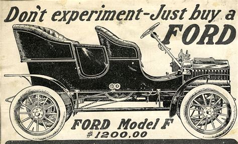 Ford Model F | In a 1905 ad on page 2 of my car book. Fascin… | Flickr