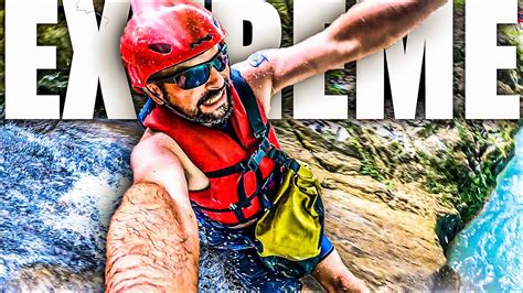 Jumping Off Waterfalls in Dominican Republic : Cruise Excursions - YouTube