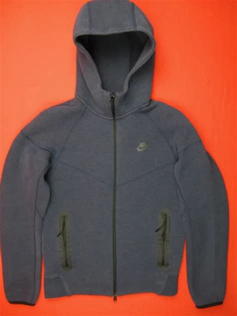 NIKE TECH FLEECE Windrunner Full-Zip Hoodie Sweatshirt FB7921-473 Mens S $49.00 - PicClick