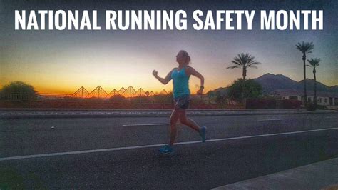 Running Safety Tips and Tools