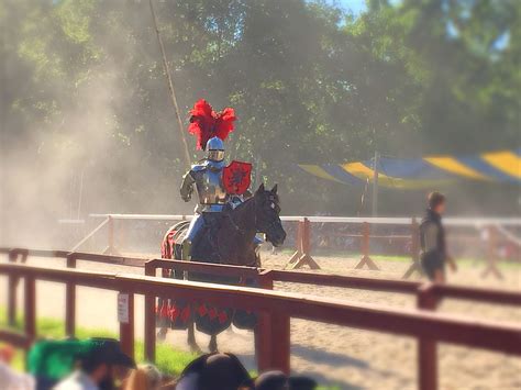 Jousting at the Renaissance Fair