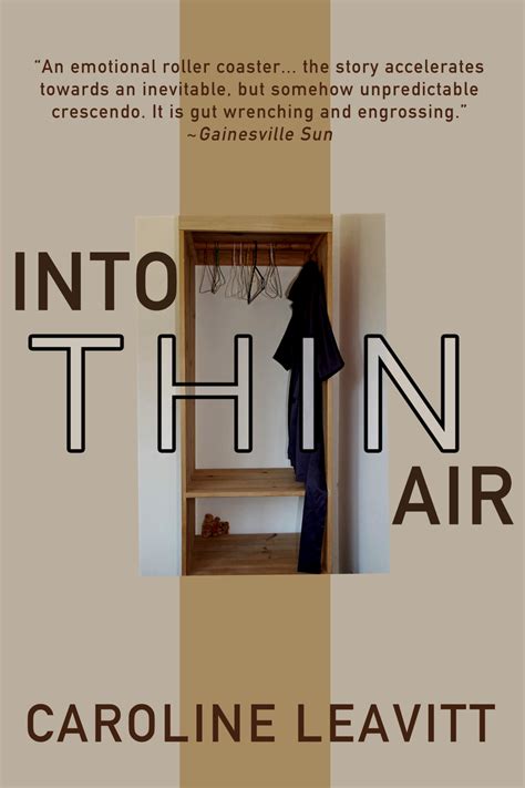 Read Into Thin Air Online by Caroline Leavitt | Books