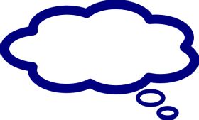 thinking cloud png PNG image with transparent background | TOPpng