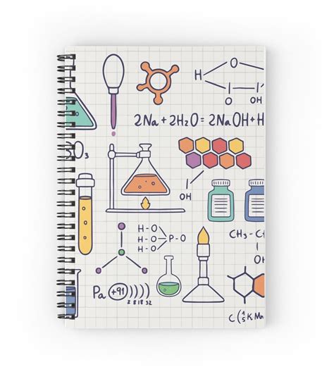 "Amazing Chemistry" Spiral Notebook for Sale by Vector Scout | Notebook ...