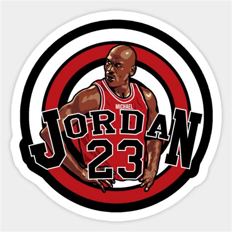 michael jordan design - Michael Jordan - Sticker | TeePublic