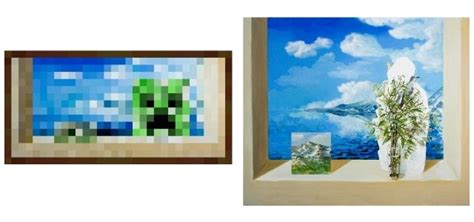 10 Best Minecraft Paintings And Their Real-Life Variants | eSportsLatest