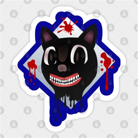 Roblox Cartoon Cat - Roblox - Sticker | TeePublic