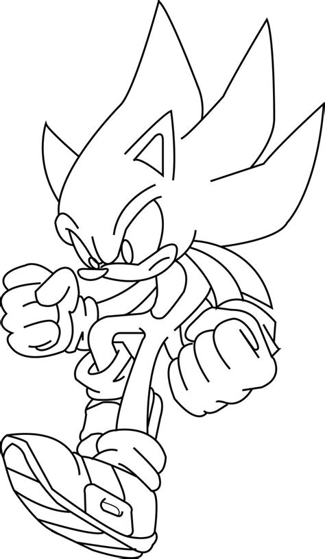 Sonic Coloring Pages