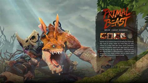 New Dota 2 hero Primal Beast is an apex predator ready to dominate the offlane | ONE Esports