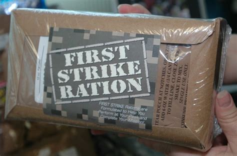 First Strike Ration (FSR) | MRE Info