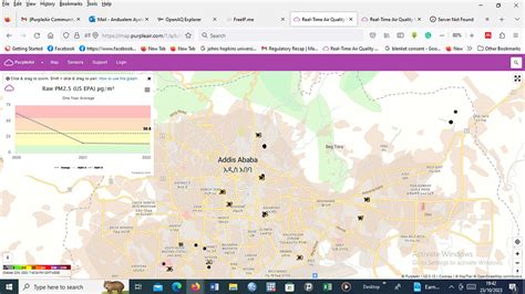 How to use the Map Graph - Real-Time Map - PurpleAir Community