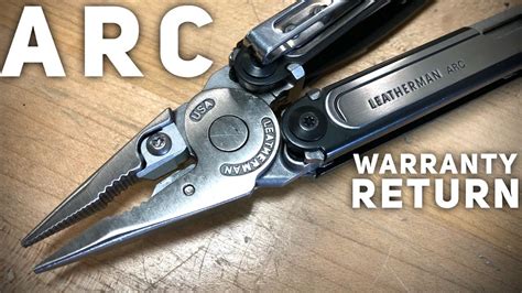 Leatherman Arc Returns From Warranty - YouTube