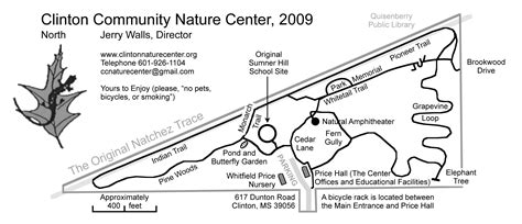 Clinton Community Nature Center Map - 617 Dunton Road Clinton MS • mappery