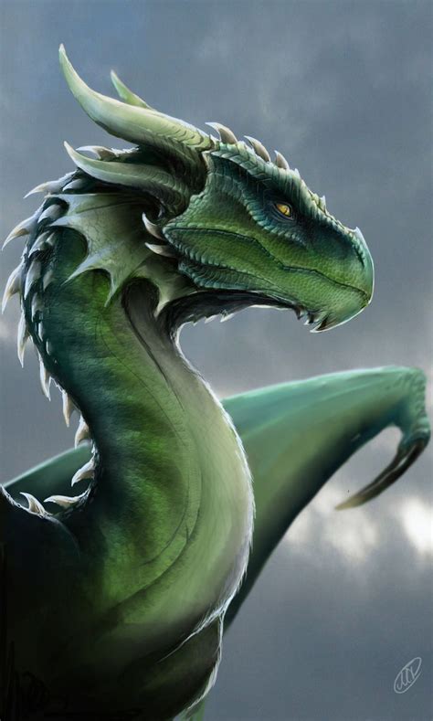 Emerald Dragon | Dragones mitologicos, Dragones, Dragón de fantasía