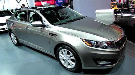 2013 KIA Optima EX GDi - Exterior and Interior Walkaround - 2013 New York Auto Show - YouTube