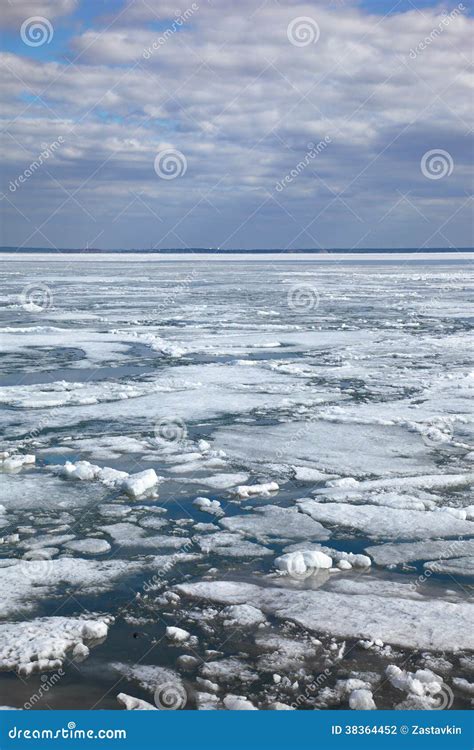 Ice drift stock photo. Image of outdoor, season, river - 38364452