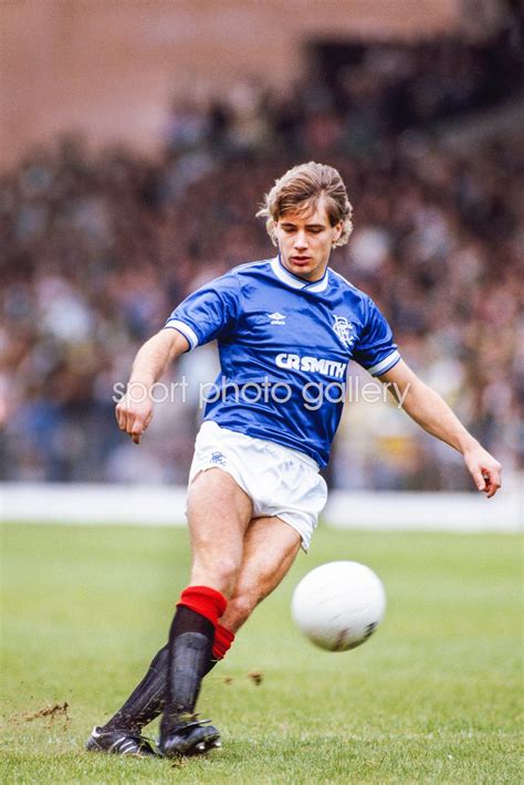 Ally McCoist Rangers v Celtic Celtic Park Glasgow 1985 Images | Football Posters | Ally McCoist