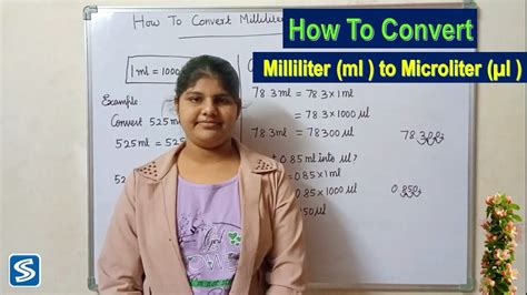 How To Convert Milliliter (ml ) to Microliter (µl ) | Milliliter (ml ...