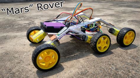 How to make "Mars" Rover | RC Curiosity Rover Working science Model - YouTube