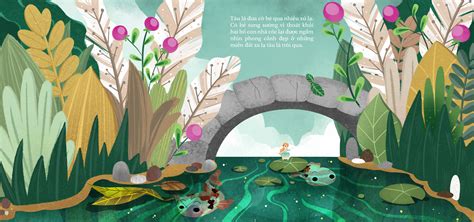 Thumbelina fairy tale illustration on Behance