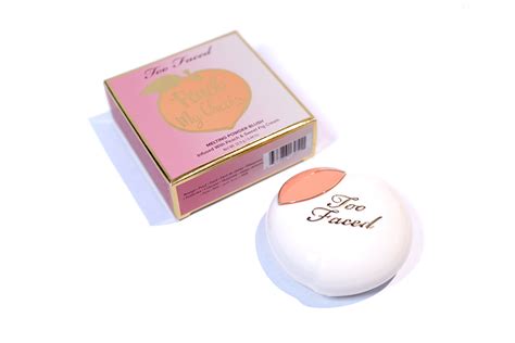 Review: Peach My Cheeks Melting Powder Blush (Too Faced) – Oh My Stellar!