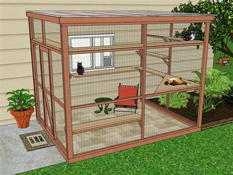 DIY Catio Plan: The Sanctuary™ Catio Plans with 6x8 and 8x10 Options