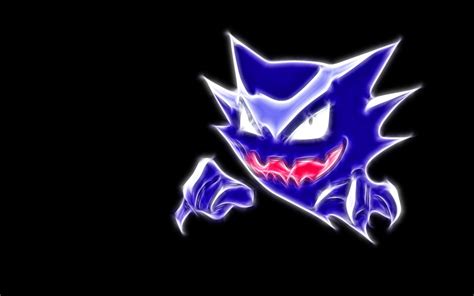 Download Ghost Pokémon Haunter (Pokémon) Anime Pokemon HD Wallpaper