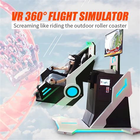 Flight Simulator Chair 720 Degree Rotating Flight Simulator 6dof Motion ...