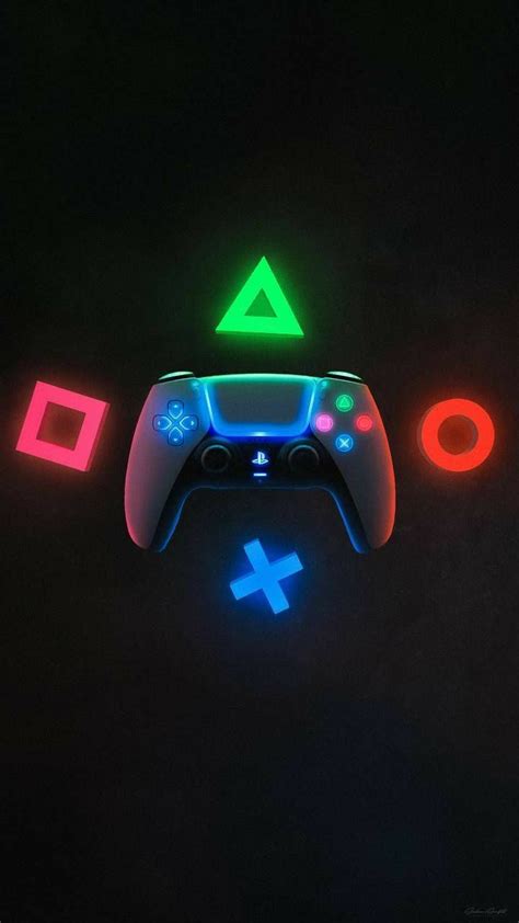 Ps5 Controller | Gaming wallpapers, Phone wallpaper, Retro games wallpaper