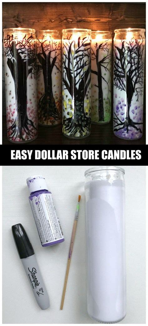 dollar store fall candles | Fall candles, Dollar store candles, Dollar ...