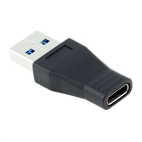 USB C Female to USB 3.0 Male Data Charge sync Converter mini ITX Desktop USB3.0 Type A to USB C ...