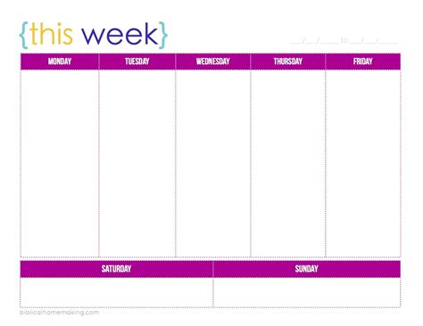 Planner Semanal Vertical Pdf CBE