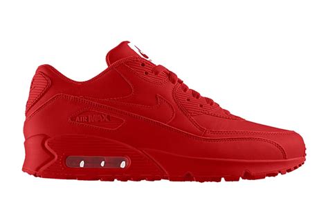 NIKEiD All-Red Air Max Sneakers | HYPEBEAST