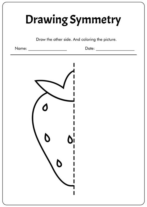 16 Symmetry Art Worksheets | Symmetry worksheets, Art worksheets, Symmetry art