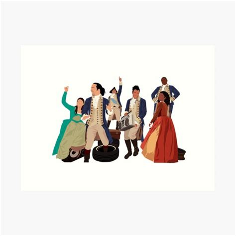 "Hamilton musical" Art Print for Sale by ilustrados-sf | Redbubble