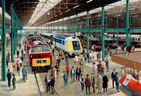 View of Proposed ‘GWR 150’ Exhibition at Swindon by Peter Owen Jones 1985 (@railwaymuseum ...