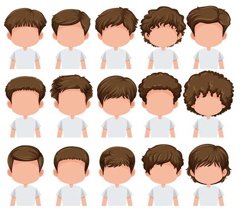 Hairstyle Cartoon Images : Hair Cartoon Clipart Style Hairstyle Clip ...