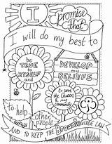 UK Brownie Promise Colouring Sheet Created By Emyb Emy Buxton  sketch template