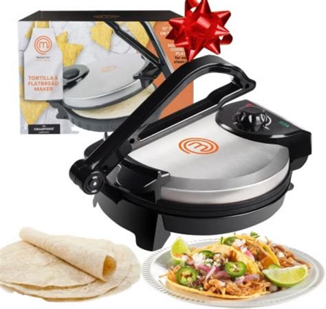 MasterChef Electric Tortilla Maker-Heavy Duty, Non-stick Cooker Easier, 1 Count unit(s) - Kroger