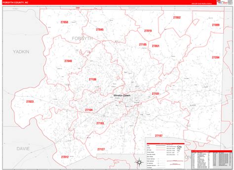 Map Books of Forsyth County North Carolina - marketmaps.com