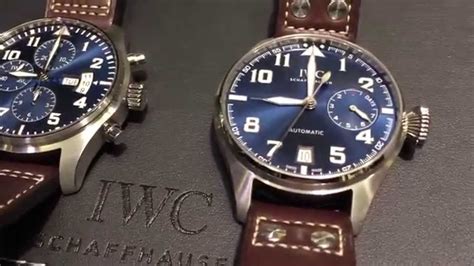 IWC - Le Petit Prince - Big Pilot and Pilot Chronograph - HD1080p - YouTube